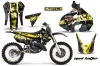 Suzuki RM 125 Dirt Bike Graphic Kit - 1999-2000 Mad Hatter Yellow