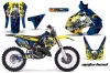Suzuki RM 125 Dirt Bike Graphic Kit - 1999-2000 Motorhead Blue