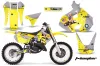 Suzuki RM 125 Dirt Bike Graphic Kit - 1999-2000 T Bomber Yellow