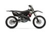 Suzuki RM 125 Dirt Bike Graphic Kit - 2001-2009 Bone Collector Black