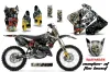 Suzuki RM 125 Dirt Bike Graphic Kit - 2001-2009 Number of the Beast