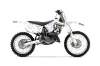 Suzuki RM 125 Dirt Bike Graphic Kit - 2001-2009 Silver Star - Reloaded White