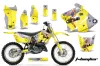 Suzuki RM 125 Dirt Bike Graphic Kit - 2001-2009 T Bomber Yellow
