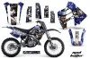 Suzuki RM 250 Dirt Bike Graphic Kit - 1989-1992 Mad Hatter Blue
