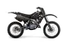 Suzuki RM 250 Dirt Bike Graphic Kit - 1989-1992 Reaper Black