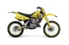 Suzuki RM 250 Dirt Bike Graphic Kit - 1989-1992 Reaper Yellow