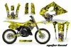 Suzuki RM 250 Dirt Bike Graphic Kit - 1993-1995 Motorhead Yellow