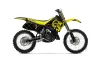 Suzuki RM 250 Dirt Bike Graphic Kit - 1993-1995 Silver Star - Reloaded Yellow
