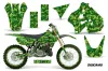 Suzuki RM 250 Dirt Bike Graphic Kit - 1996-1998 Digicamo Green