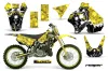 Suzuki RM 250 Dirt Bike Graphic Kit - 1996-1998 Reaper Yellow