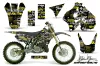 Suzuki RM 250 Dirt Bike Graphic Kit - 1996-1998 Silver Star - Silverhaze Yellow