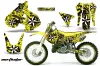 Suzuki RM 250 Dirt Bike Graphic Kit - 1999-2000 NorthStar Yellow