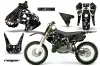 Suzuki RM 250 Dirt Bike Graphic Kit - 1999-2000 Reaper Black
