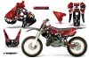 Suzuki RM 250 Dirt Bike Graphic Kit - 1999-2000 Reaper Red