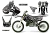 Suzuki RM 250 Dirt Bike Graphic Kit - 1999-2000 Reaper Silver