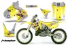 Suzuki RM 250 Dirt Bike Graphic Kit - 1999-2000 T Bomber Yellow