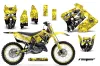 Suzuki RM 250 Dirt Bike Graphic Kit - 2001-2009 Reaper Yellow