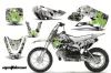 Suzuki RM 65 Dirt Bike Graphic Kit - All Years Meltdown Green