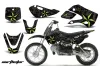 Suzuki RM 65 Dirt Bike Graphic Kit - All Years NorthStar Black