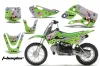 Suzuki RM 65 Dirt Bike Graphic Kit - All Years T Bomber Green