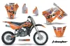 Suzuki RM 85 Dirt Bike Custom Graphic Kit - 2001-2023