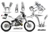 Suzuki RMX 250 Dirt Bike Graphic Kit - 1989-1998 Deaden White