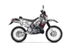 Suzuki RMX 250 S Dirt Bike Graphic Kit - 1996-1998 Bone Collector White