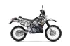 Suzuki RMX 250 S Dirt Bike Graphic Kit - 1996-1998 Mad Hatter White