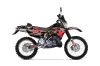 Suzuki RMX 250 S Dirt Bike Graphic Kit - 1996-1998 Tribal Flames Red