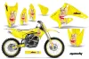 Suzuki RMZ 250 Dirt Bike Custom Graphic Kit - 2004-2006