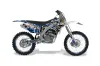 Suzuki RMZ 250 Dirt Bike Graphic Kit - 2007-2009 Mad Hatter Blue