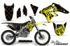 Suzuki RMZ 250 Dirt Bike Graphic Kit - 2007-2009 Silver Star - Reloaded Yellow