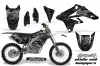 Suzuki RMZ 250 Dirt Bike Graphic Kit - 2007-2009 Skulls and Hammers Silver
