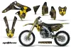 Suzuki RMZ 250 Dirt Bike Graphic Kit - 2010-2018 Meltdown Yellow