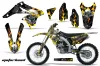 Suzuki RMZ 250 Dirt Bike Graphic Kit - 2010-2018 Motorhead Black