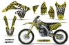 Suzuki RMZ 250 Dirt Bike Graphic Kit - 2010-2018 Widow Maker Yellow