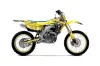Suzuki RMZ 450 Dirt Bike Graphic Kit - 2005-2006 Reaper Yellow