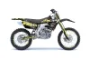 Suzuki RMZ 450 Dirt Bike Graphic Kit - 2007 Mad Hatter Black
