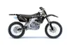Suzuki RMZ 450 Dirt Bike Graphic Kit - 2007 Reaper Black