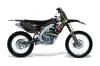 Suzuki RMZ 450 Dirt Bike Graphic Kit - 2008-2016 Bone Collector Black
