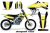 Suzuki RMZ 450 Dirt Bike Graphic Kit - 2008-2016 Diamond Race Yellow