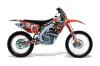 Suzuki RMZ 450 Dirt Bike Graphic Kit - 2008-2016 Mad Hatter Red