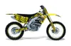 Suzuki RMZ 450 Dirt Bike Graphic Kit - 2008-2016 Motorhead Yellow
