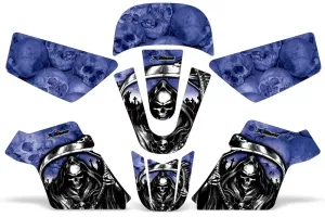 Yamaha PW80 Dirt Bike Graphic Kit - 1996-2006 Reaper Blue
