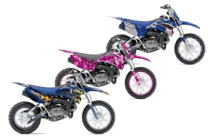 Yamaha TTR110 Dirt Bike Custom Graphic Kit - 2008-2024