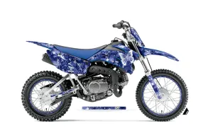 Yamaha TTR110 Dirt Bike Graphic Kit - 2008-2024 Butterfly Blue