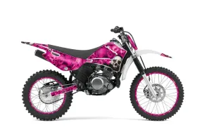 Yamaha TTR125 Dirt Bike Graphic Kit - 2000-2007 Bone Collector Pink