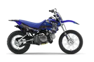 Yamaha TTR90 Dirt Bike Graphic Kit - 2000-2007 Toxicity Blue