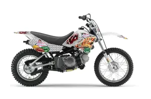 Yamaha TTR90 Dirt Bike Graphic Kit - 2000-2007 Vegas Baller White