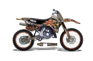 Yamaha WR 250Z Dirt Bike Graphic Kit - 1991-1993 Firestorm Black